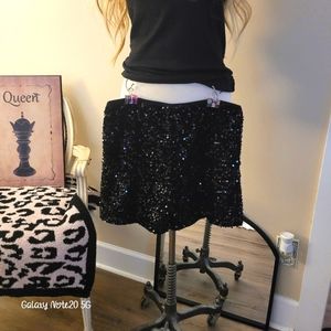 Easel sequined shorts